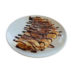 Chocolate and Cheese Naan—soft tandoor-baked naan stuffed with melted cheese and rich chocolate