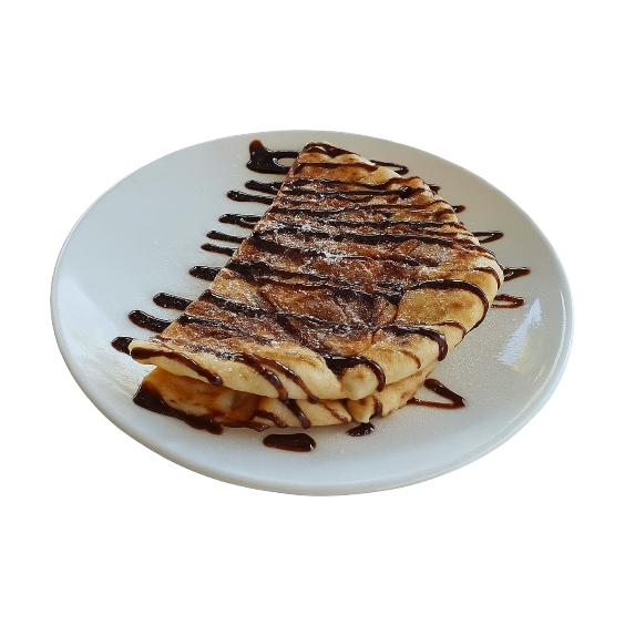 Chocolate and Cheese Naan—soft tandoor-baked naan stuffed with melted cheese and rich chocolate