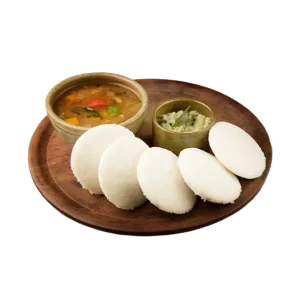 Idly With Sambar