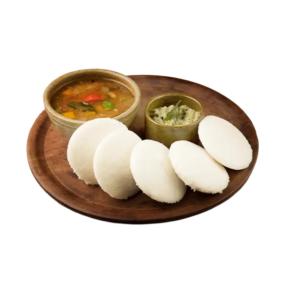 Idly With Sambar