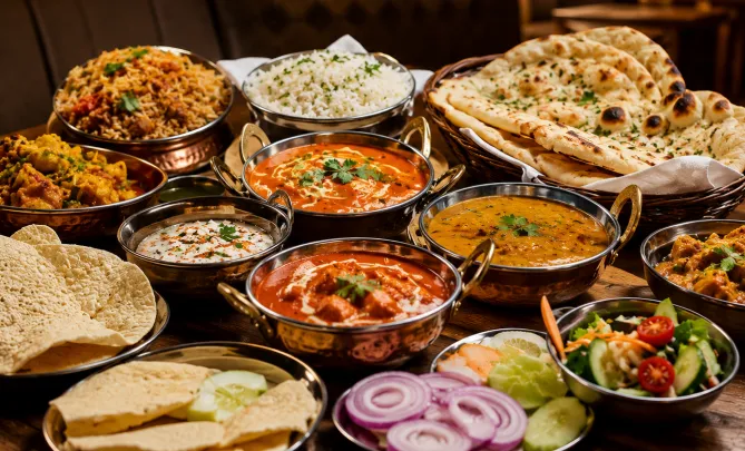 family-friendly Indian restaurant