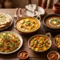 Traditional Indian Curries and Vegetarian Feast 85x85