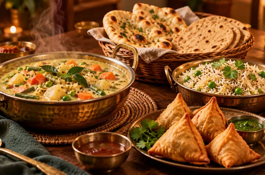 vegetarian Indian side dishes